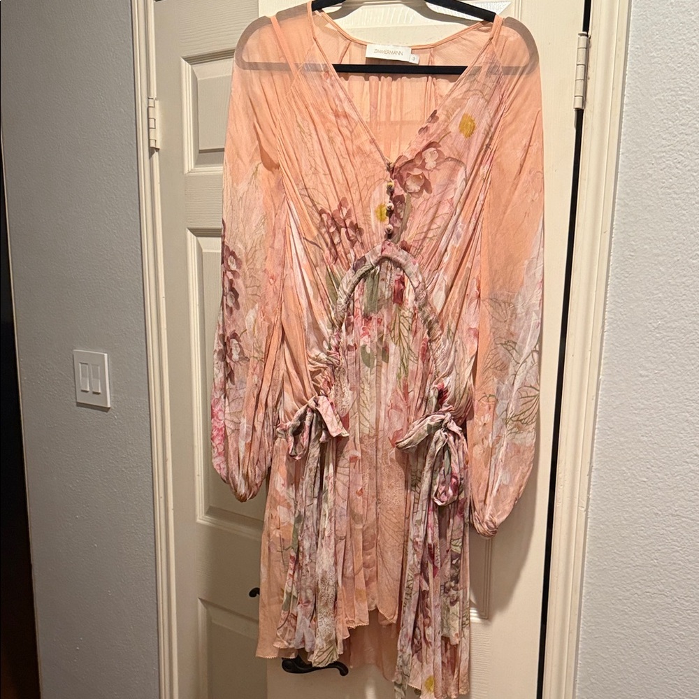 Zimmermann dancer drawn mini dress - Picture 2 of 9